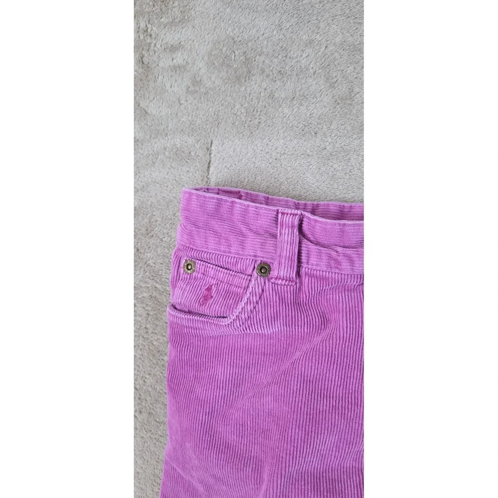 Vintage Ralph Lauren Skort Skirt Girls 6 Velvet corduroy Cotton GL545955